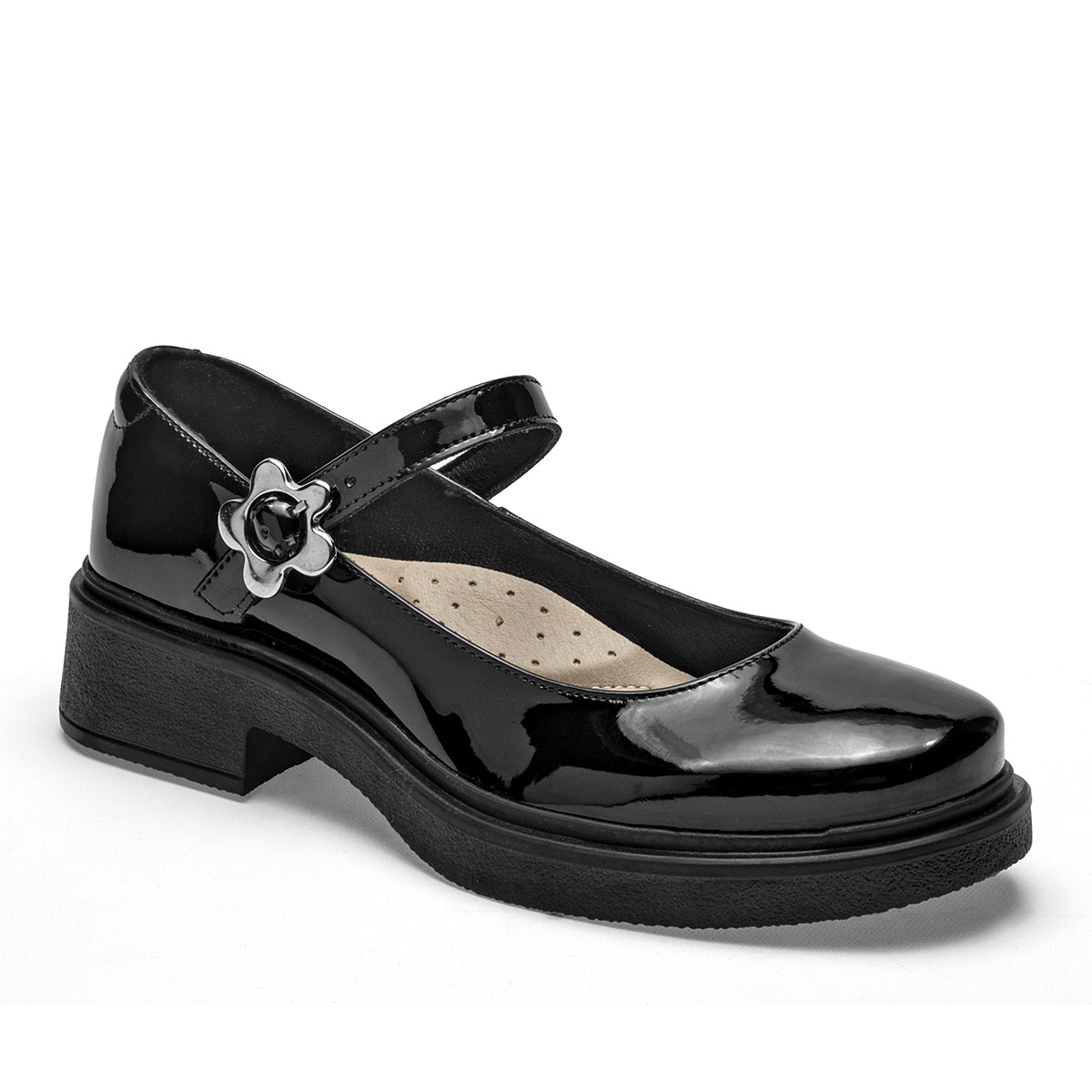 Zapatos para Mujer Yuyin Negro Charol 120378-2