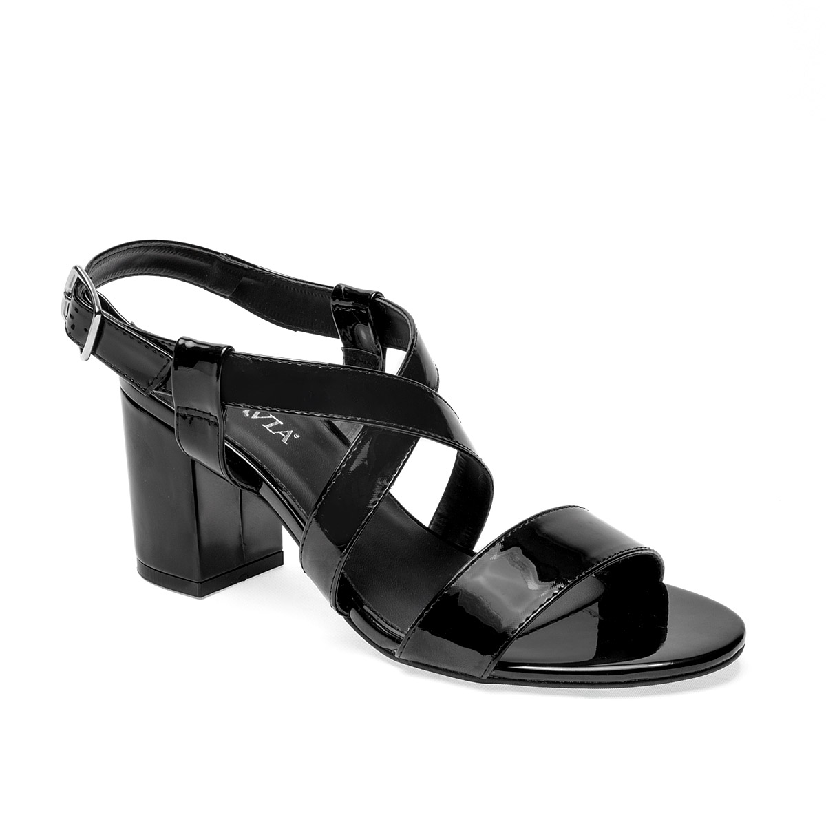 Zapatos Pravia Negro Charol Código 126125-e para Mujer