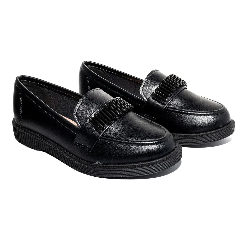 Foto 5 | Zapatos Oxford Moleca 5666.106.9569 Negros