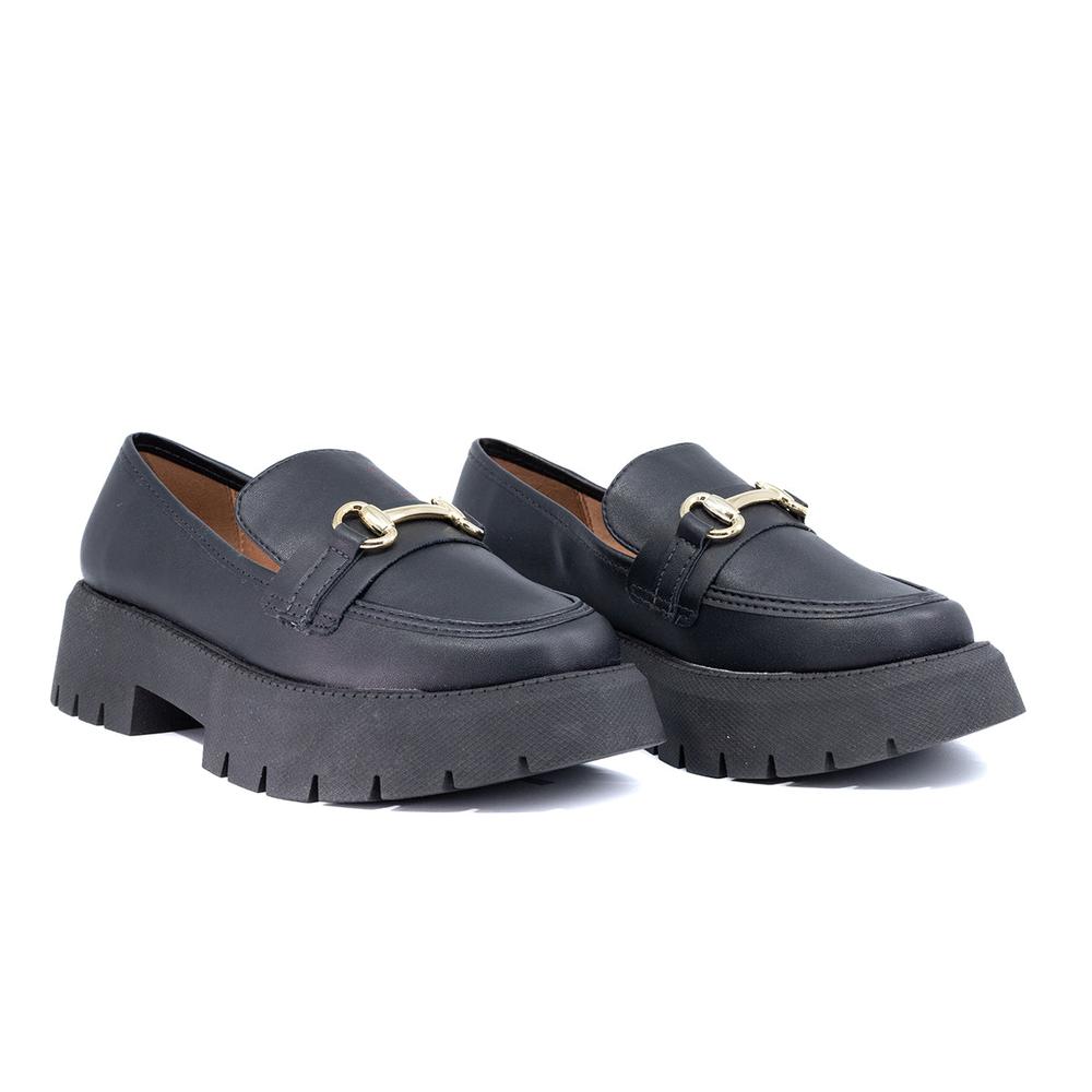 Foto 5 | Zapatos Oxford Vizzano Negros para Mujer