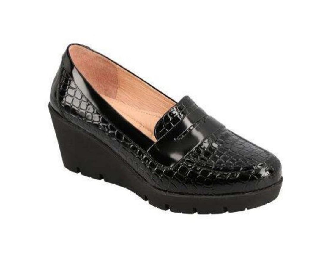 Foto 1 | Zapatos Manet Yuc Negros Casual para Dama