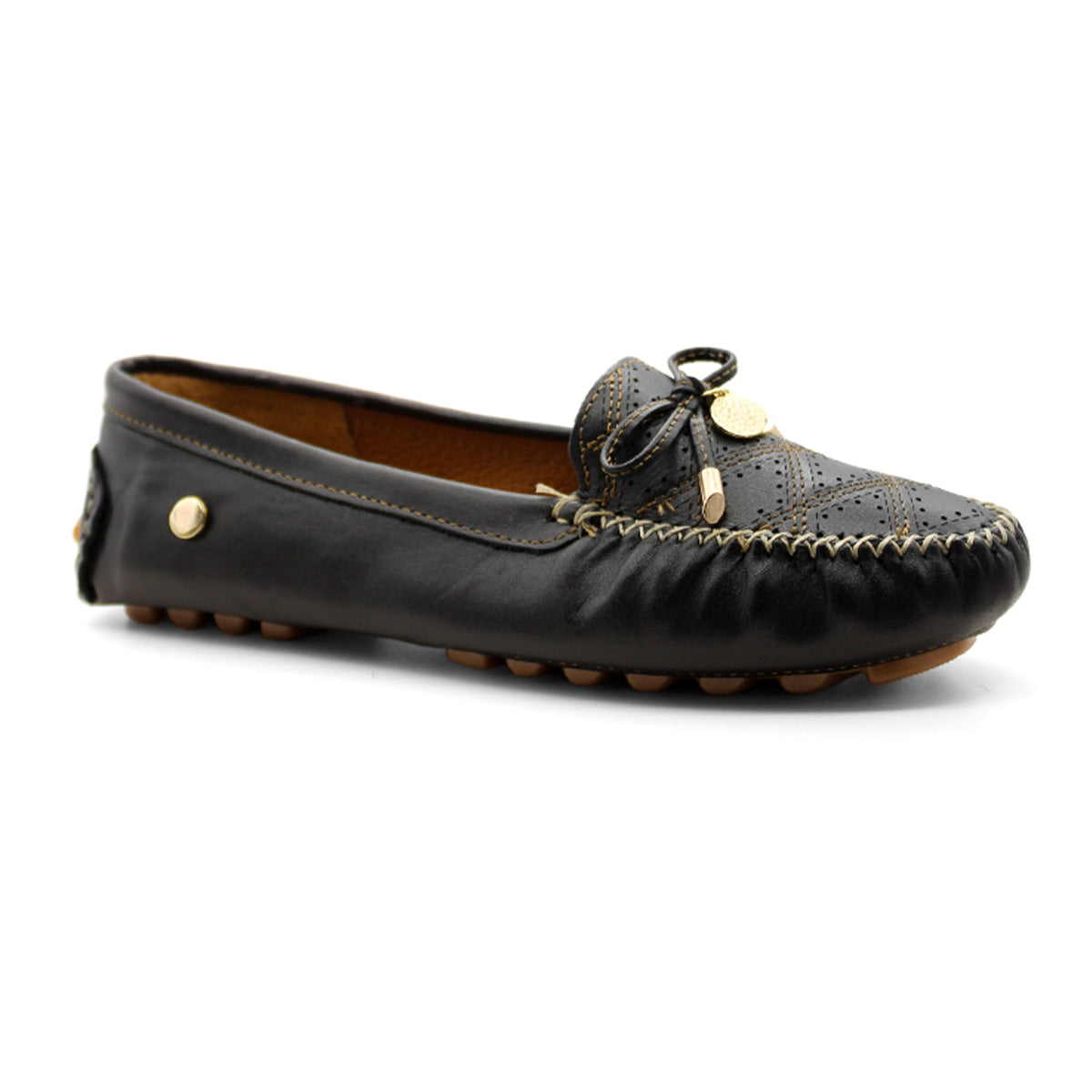 Mocasines RBCollection Negros para Mujer