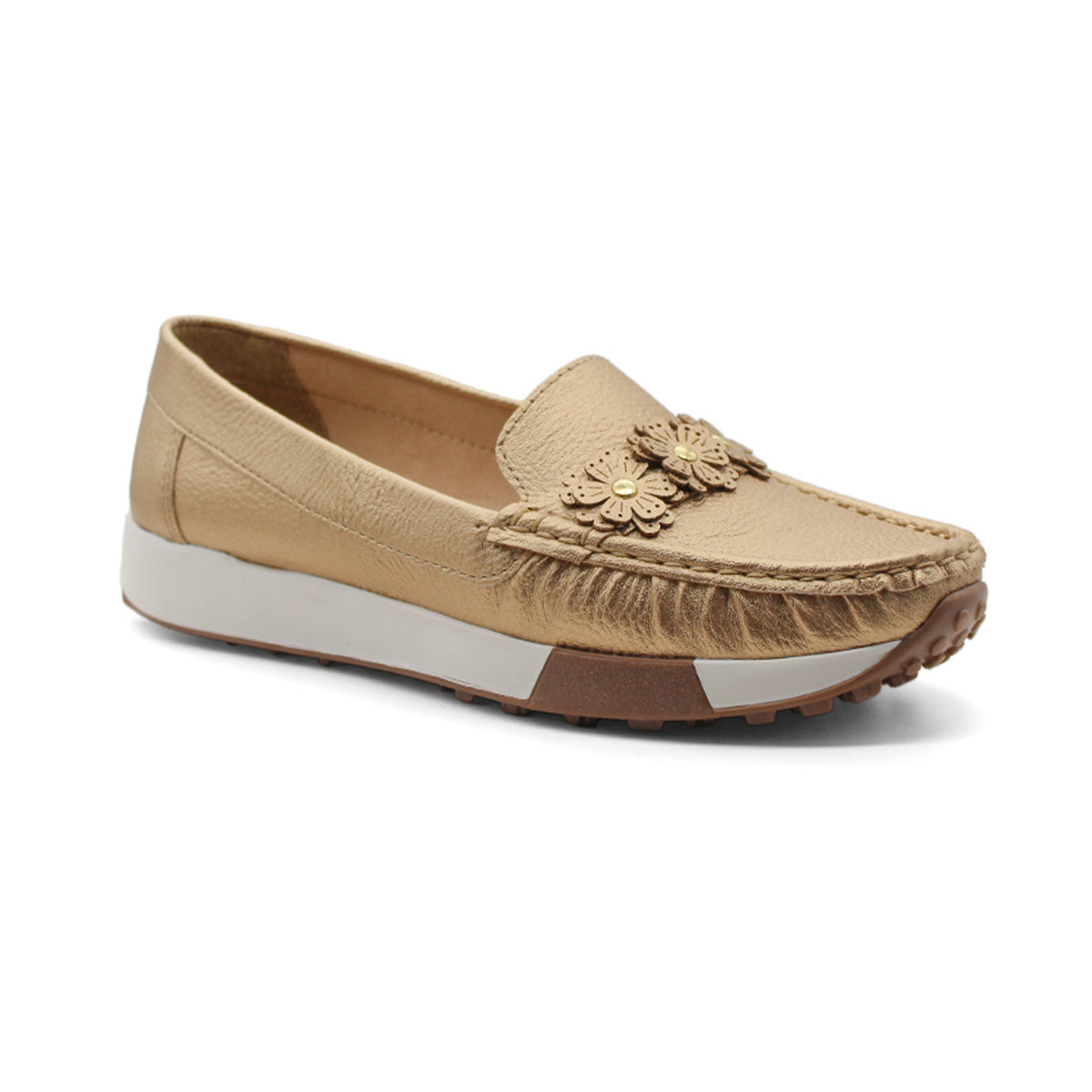 Mocasines RBCollection Dorados para Mujer