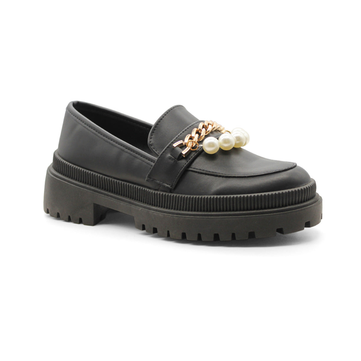 Foto 2 pulgar | Mocasines RBCollection Negro para Mujer