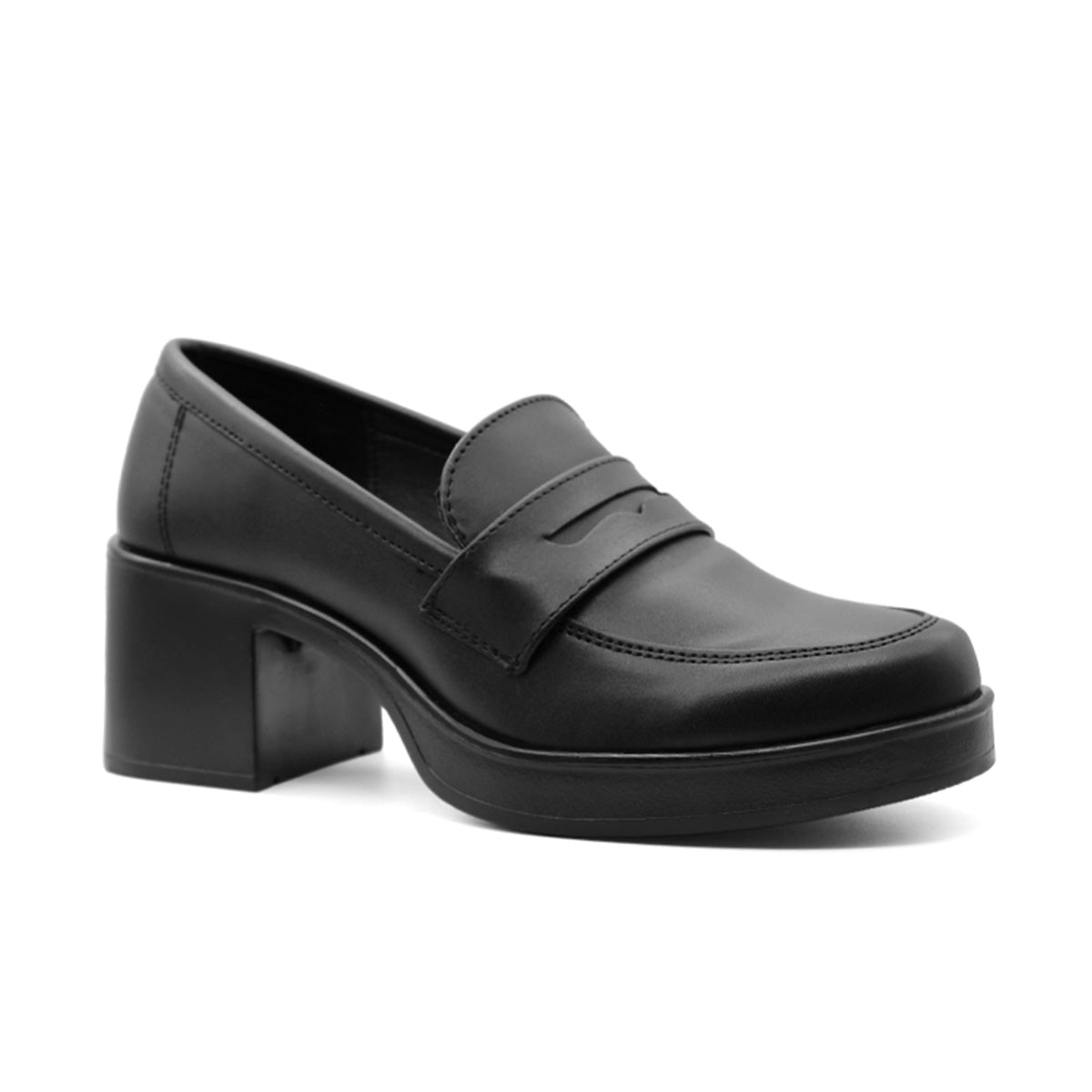 Mocasines Exterior Piel Vegana de Rbcollection color Negro para Mujer