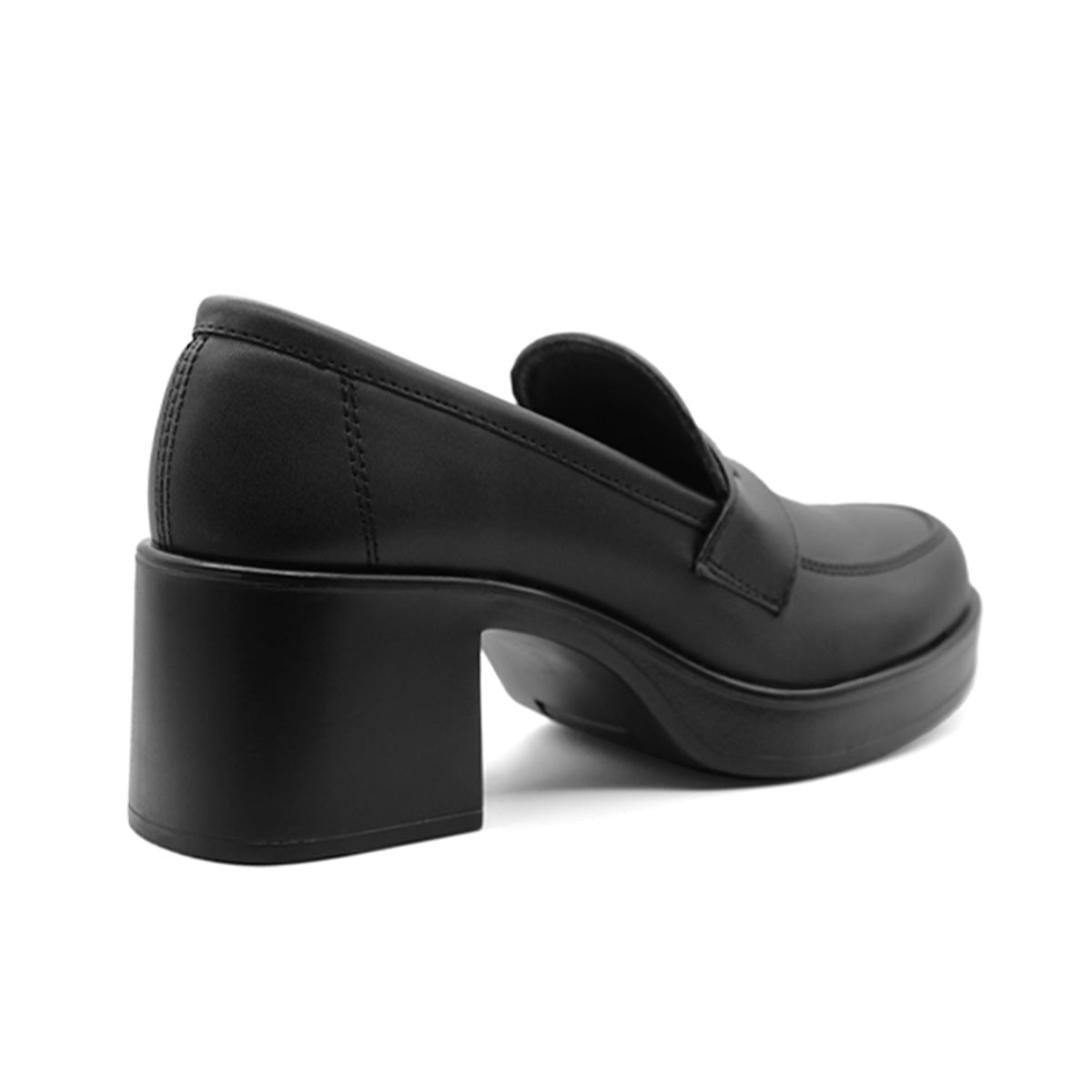 Foto 3 | Mocasines Exterior Piel Vegana de Rbcollection color Negro para Mujer