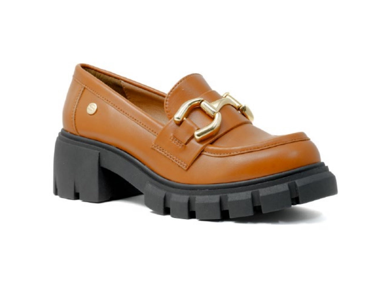 Foto 2 pulgar | Zapatos Salamandra 242-3695 Camel Julieta  Casual Dama
