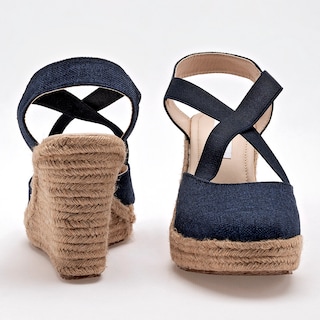 Foto 3 | Zapatos MoraMora Azul Marino para Mujer