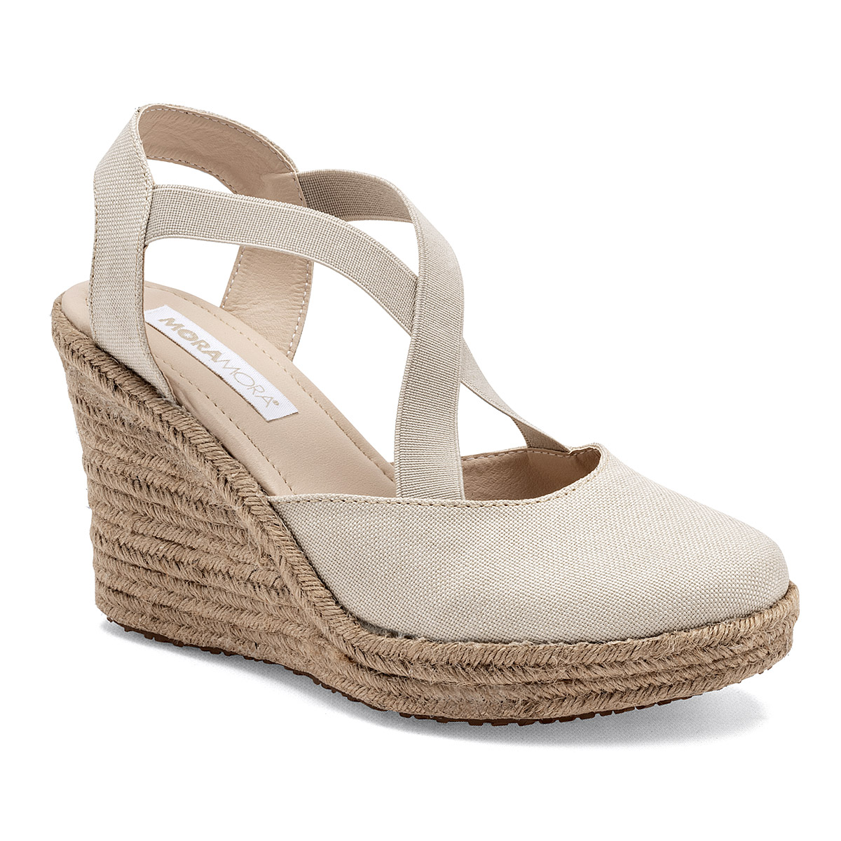 Foto 2 pulgar | Zapatos MoraMora Beige para Mujer