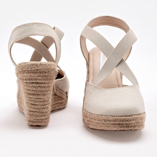 Foto 3 | Zapatos MoraMora Beige para Mujer