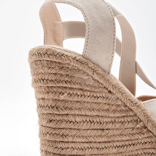 Foto 4 | Zapatos MoraMora Beige para Mujer