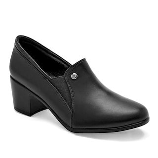 Foto 1 | Mora Confort Zapatos Para Mujer Negro
