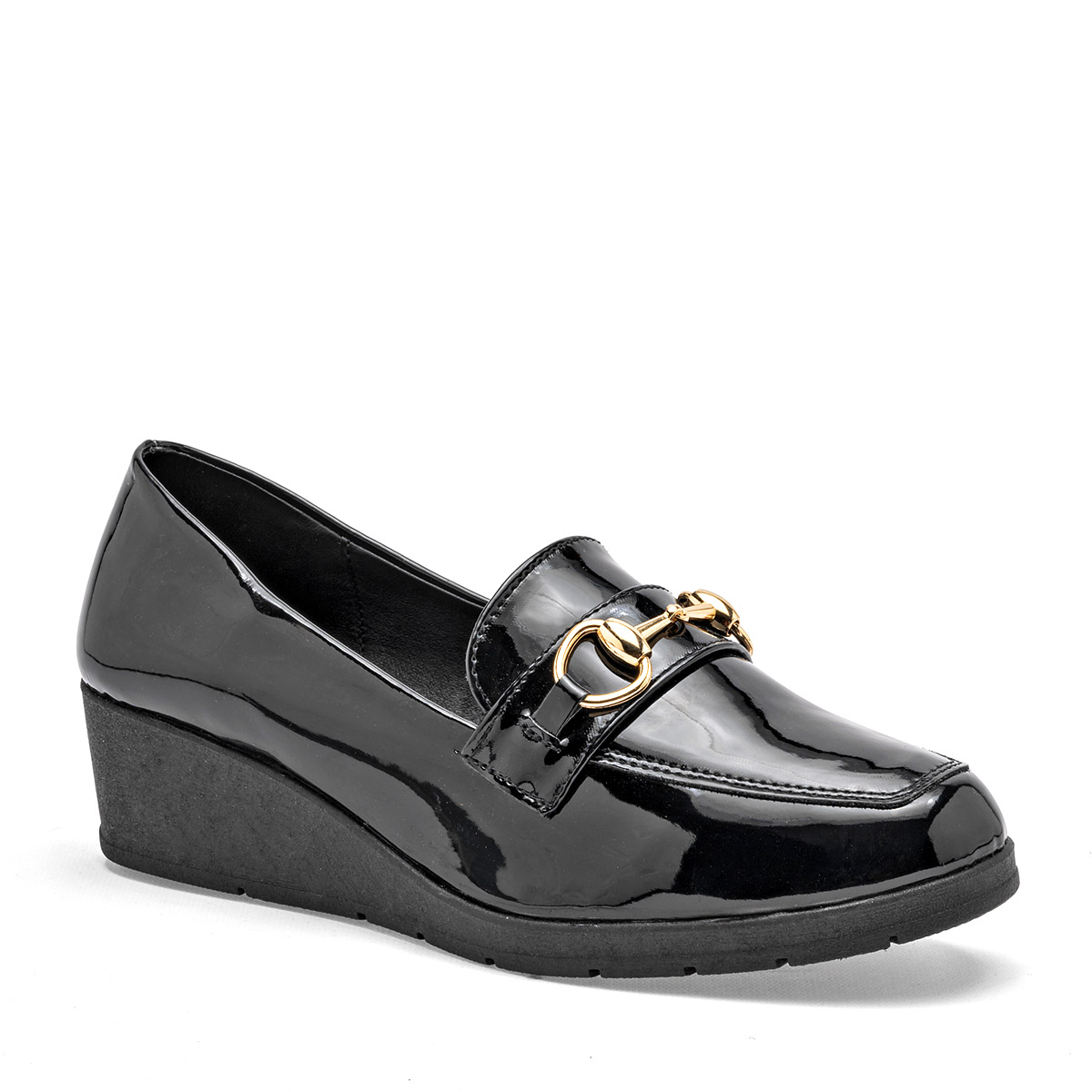 Maxim Zapatos Para Mujer Negro Charol