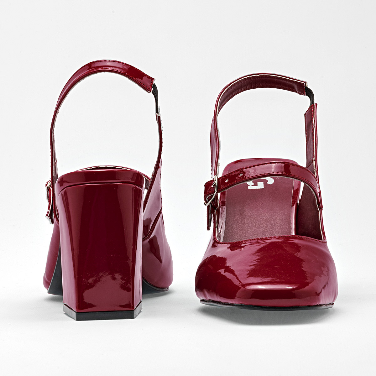 Foto 4 pulgar | Hg Zapatos Para Mujer Rojo