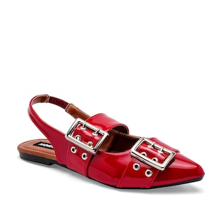 Foto 1 | Zapatos Moramora Rojo para Mujer