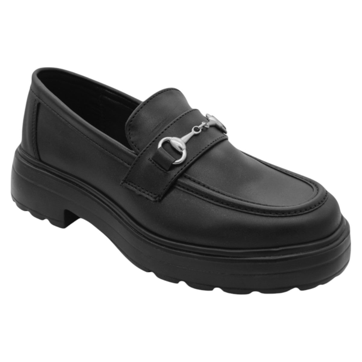 Mocasines Rbcollection Exterior Sintético Negro para Mujer