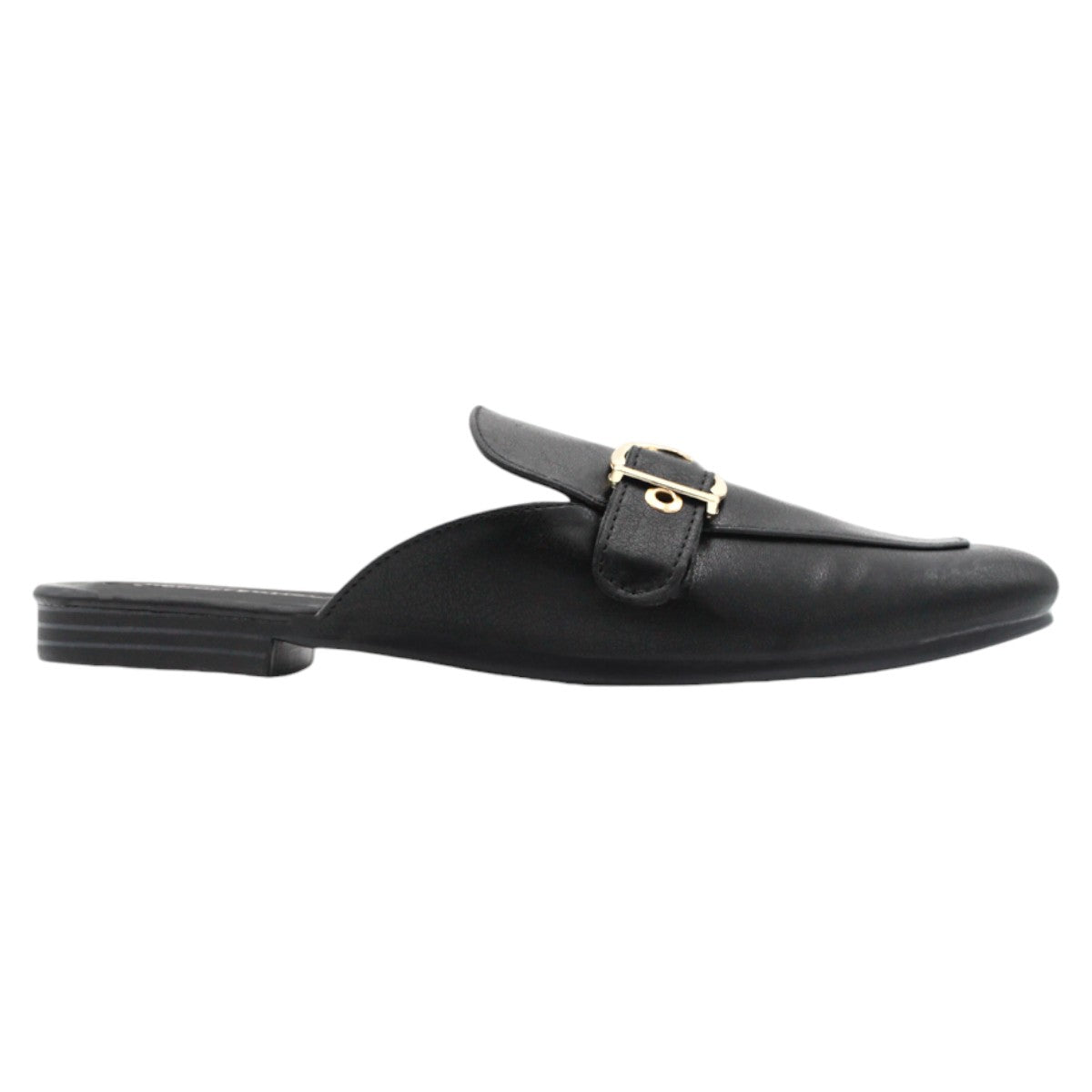 Foto 3 pulgar | Loafers Rbbasics Exterior Piel Vegana Negro para Mujer