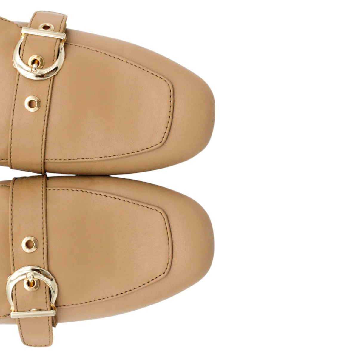 Foto 5 pulgar | Loafers Rbbasics Exterior Piel Vegana Café Para Mujer