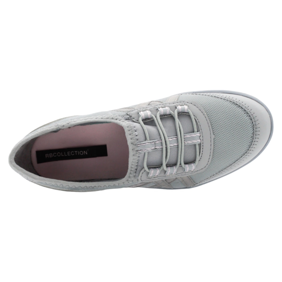 Foto 5 pulgar | Zapatos Confort Rbbasics Exterior Textil Color Gris Para Mujer