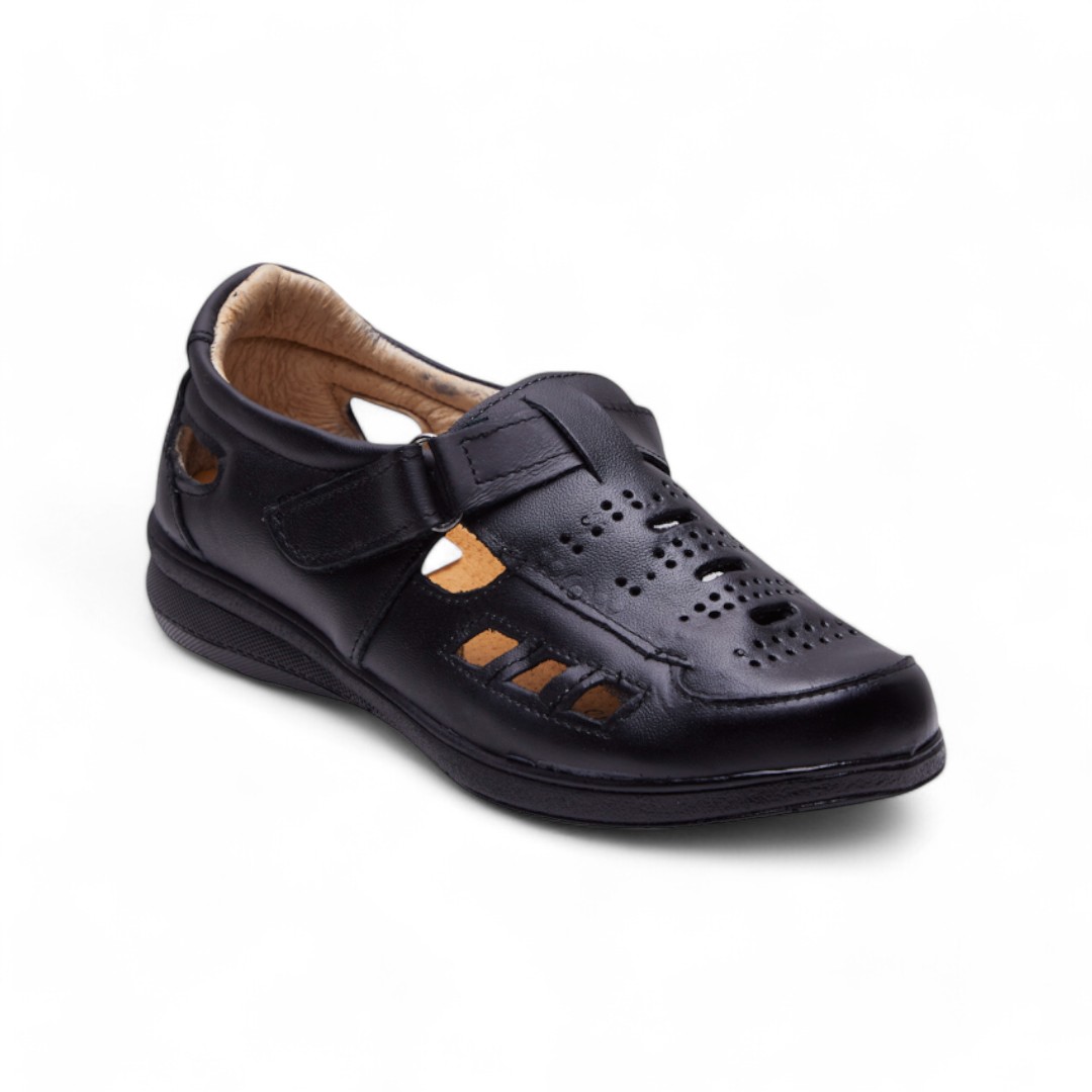 Zapato Calzado Watanabe Color Negro Confort Vintage