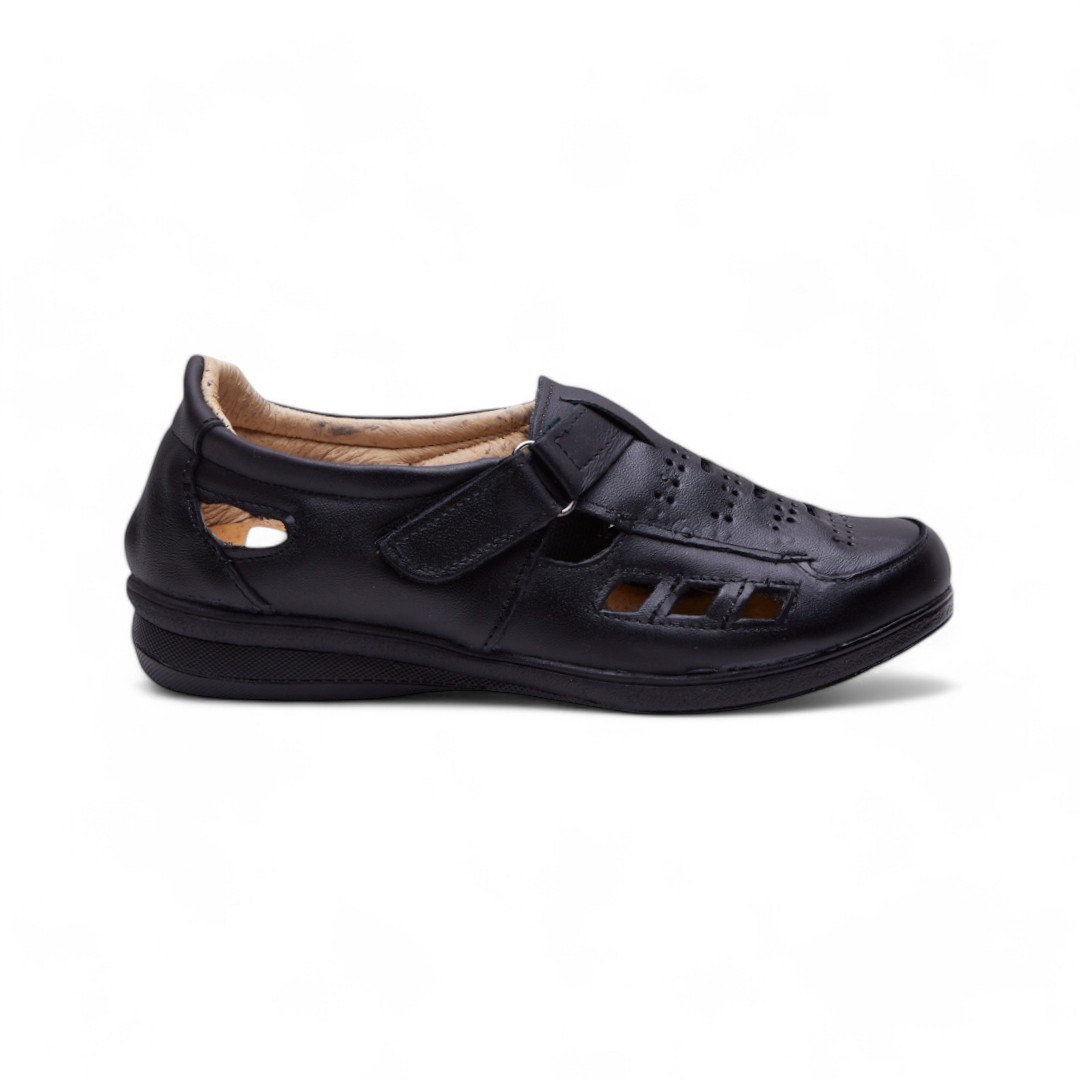 Foto 2 | Zapato Calzado Watanabe Color Negro Confort Vintage