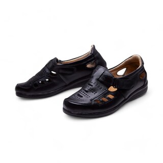 Foto 3 | Zapato Calzado Watanabe Color Negro Confort Vintage