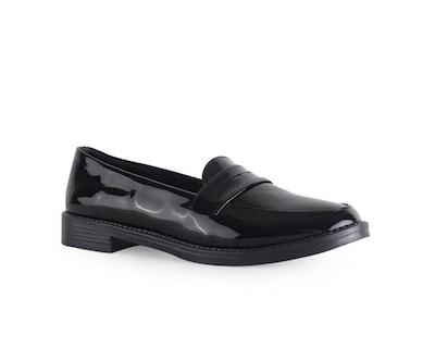 Foto 1 | Mocasin Color Negro Casual Material Charol