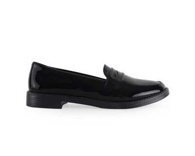 Foto 2 | Mocasin Color Negro Casual Material Charol