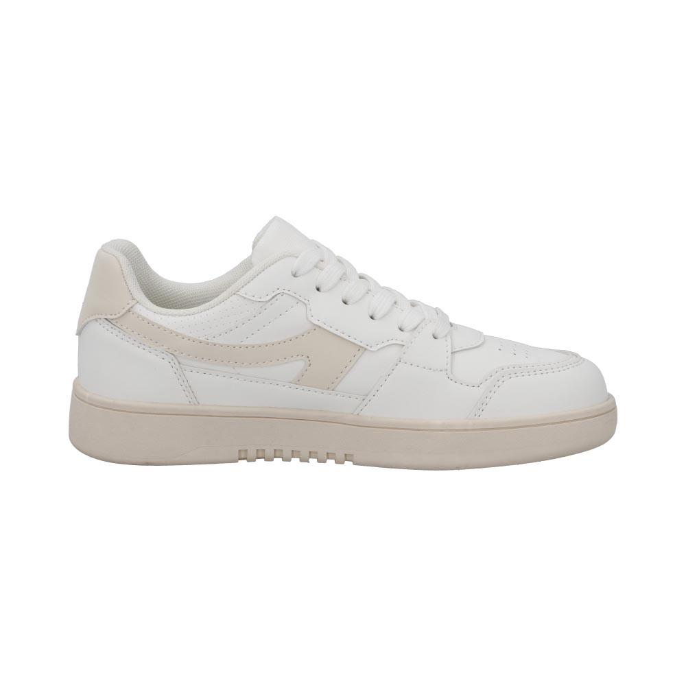 Tenis Ovx Mujer Casuales Versatil Comodos Ligeros Blanco