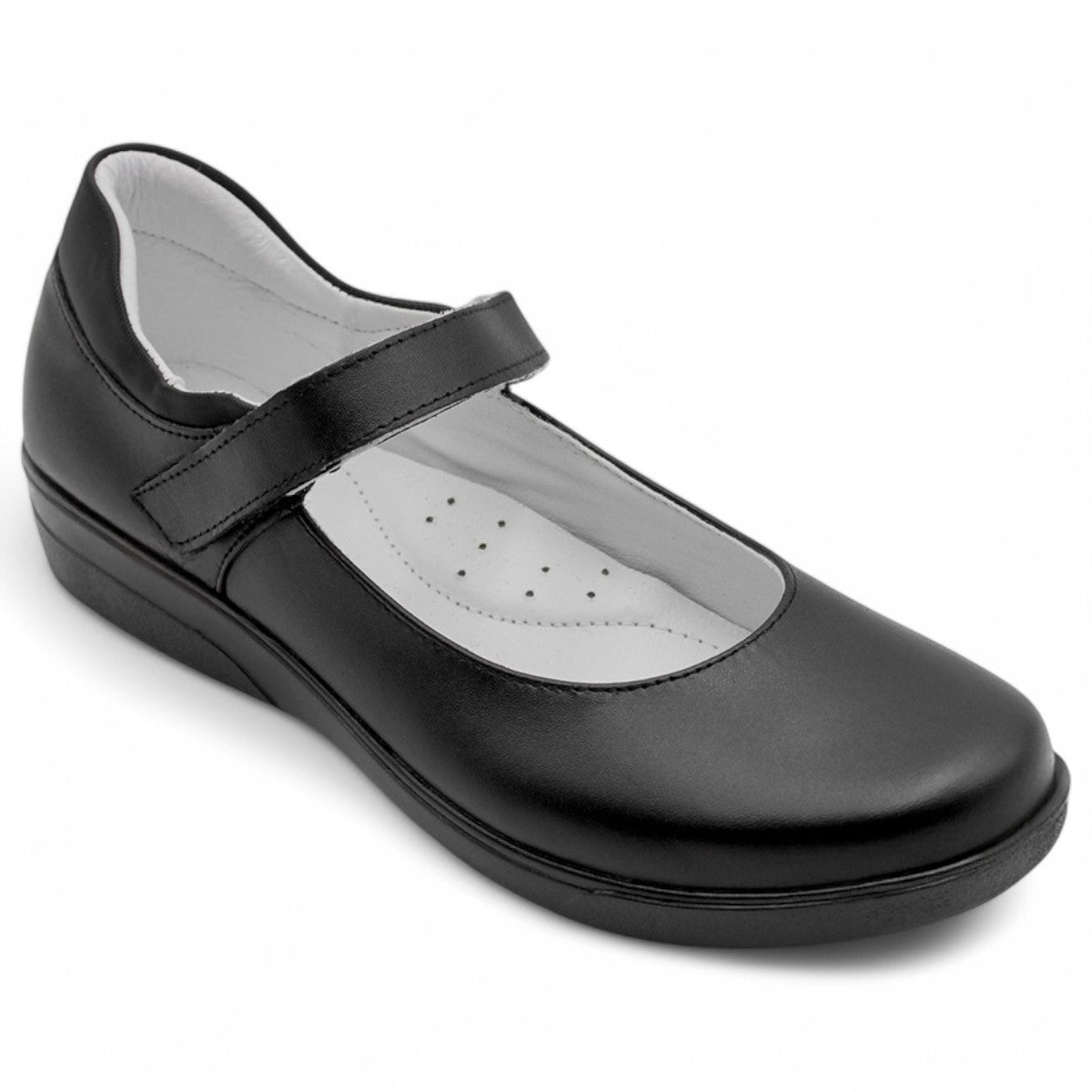 Foto 2 pulgar | Mary Jane Exterior Piel Vegana Color Negro Para Mujer De Rbcollection
