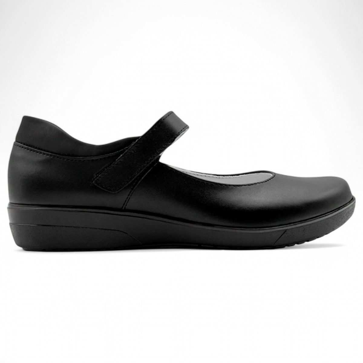 Foto 3 pulgar | Mary Jane Exterior Piel Vegana Color Negro Para Mujer De Rbcollection