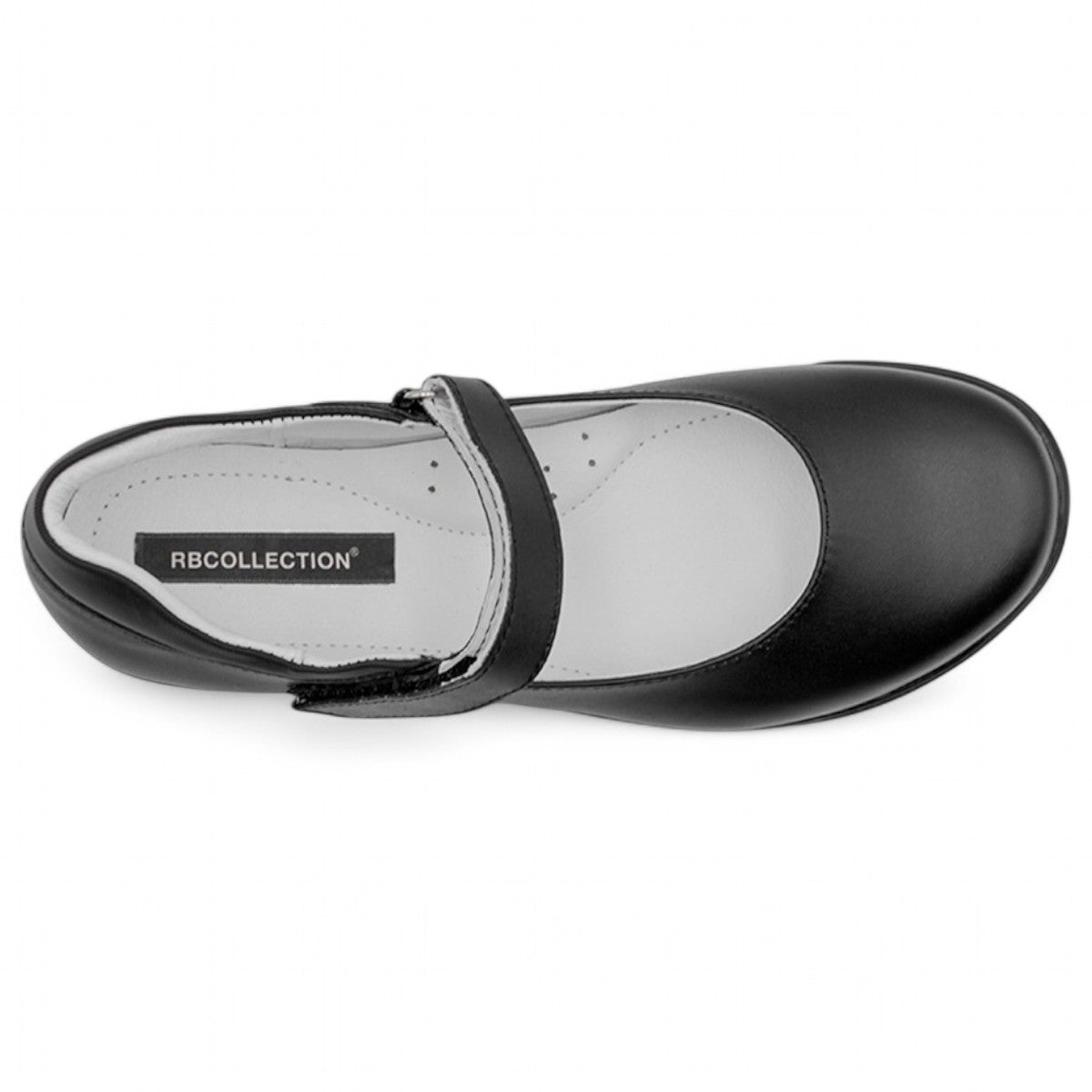 Foto 4 pulgar | Mary Jane Exterior Piel Vegana Color Negro Para Mujer De Rbcollection