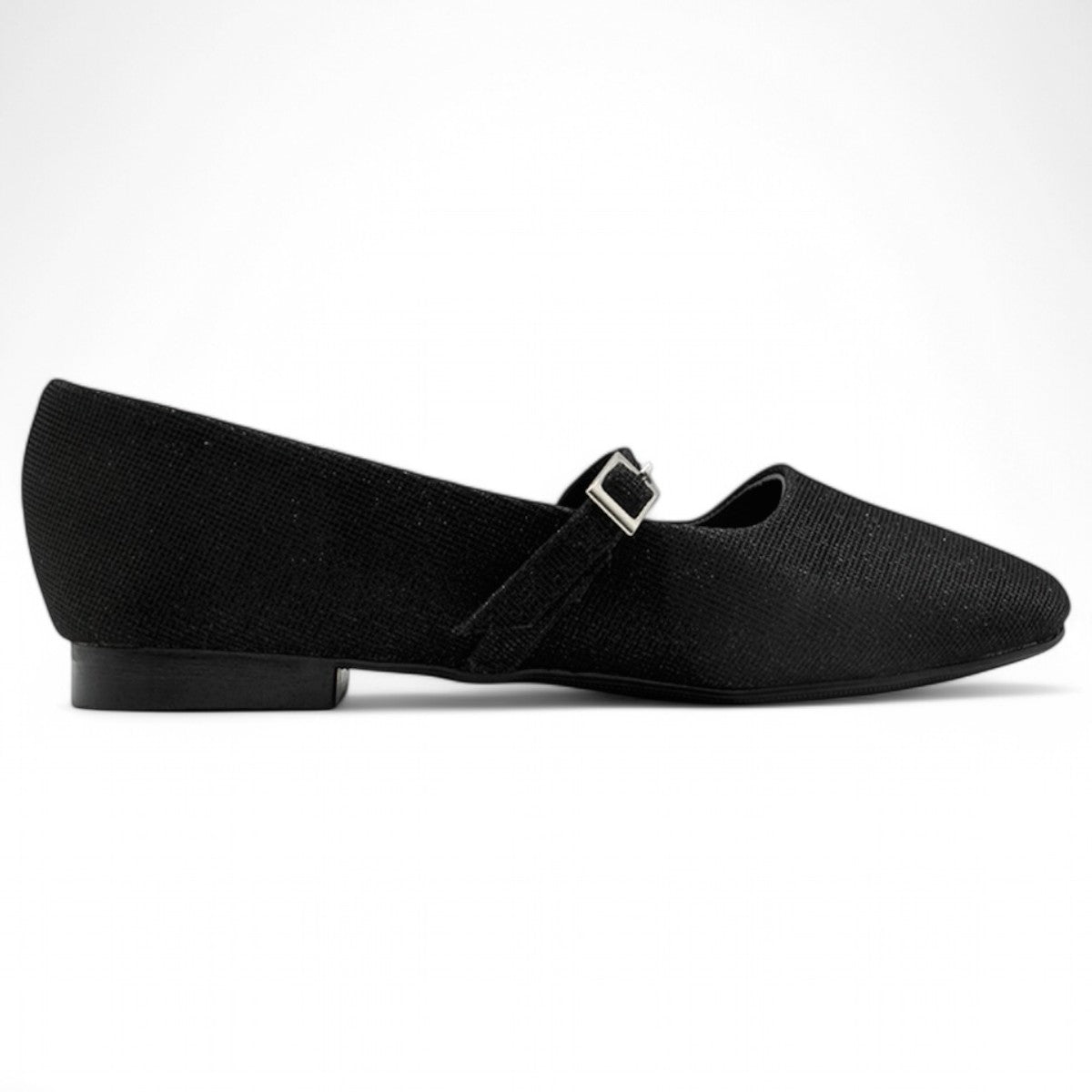 Mary Jane Exterior Textil Color Negro Para Mujer De Rbcollection