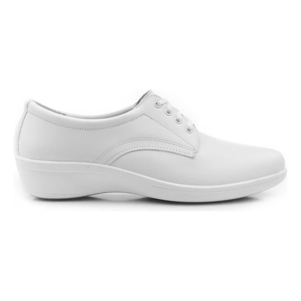 Zapato De Servicio Flexi Blanco Para Mujer [fff823] Blanco
