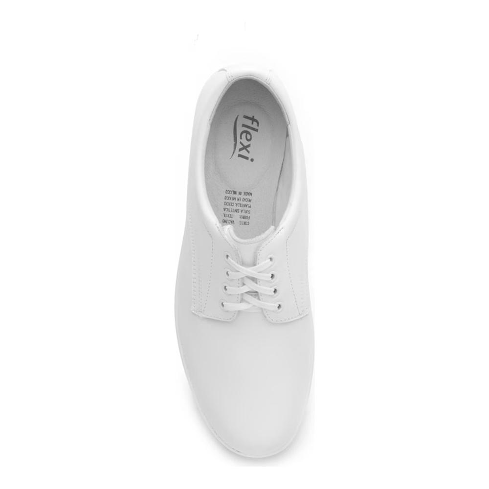 Foto 8 pulgar | Zapato De Servicio Flexi Blanco Para Mujer [fff823] Blanco
