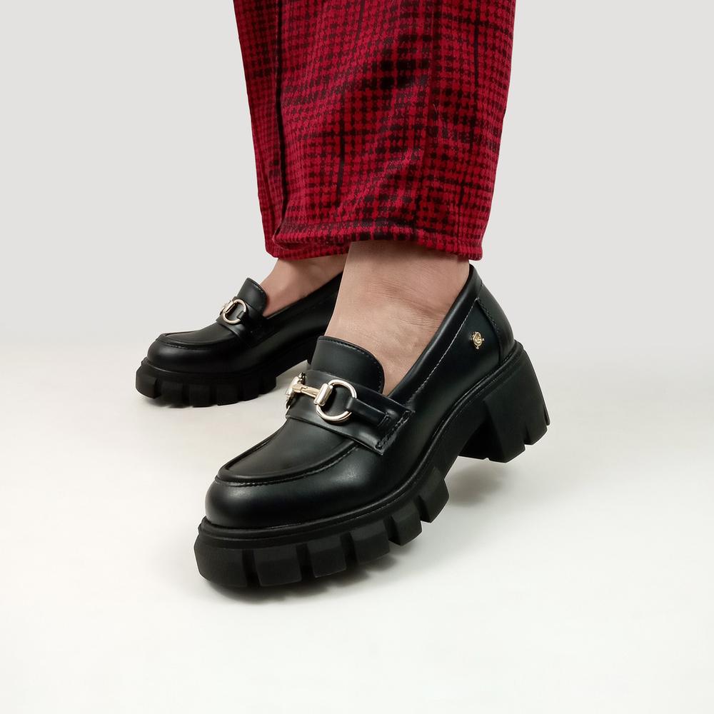 Foto 3 pulgar | Zapato Casual Salamandra Negro Para Mujer [sal32] Negro