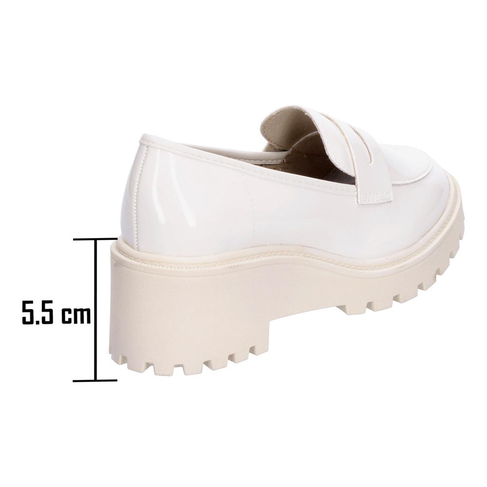 Foto 4 pulgar | Zapato Casual Beira Rio Blanco Para Mujer [bei51] Blanco