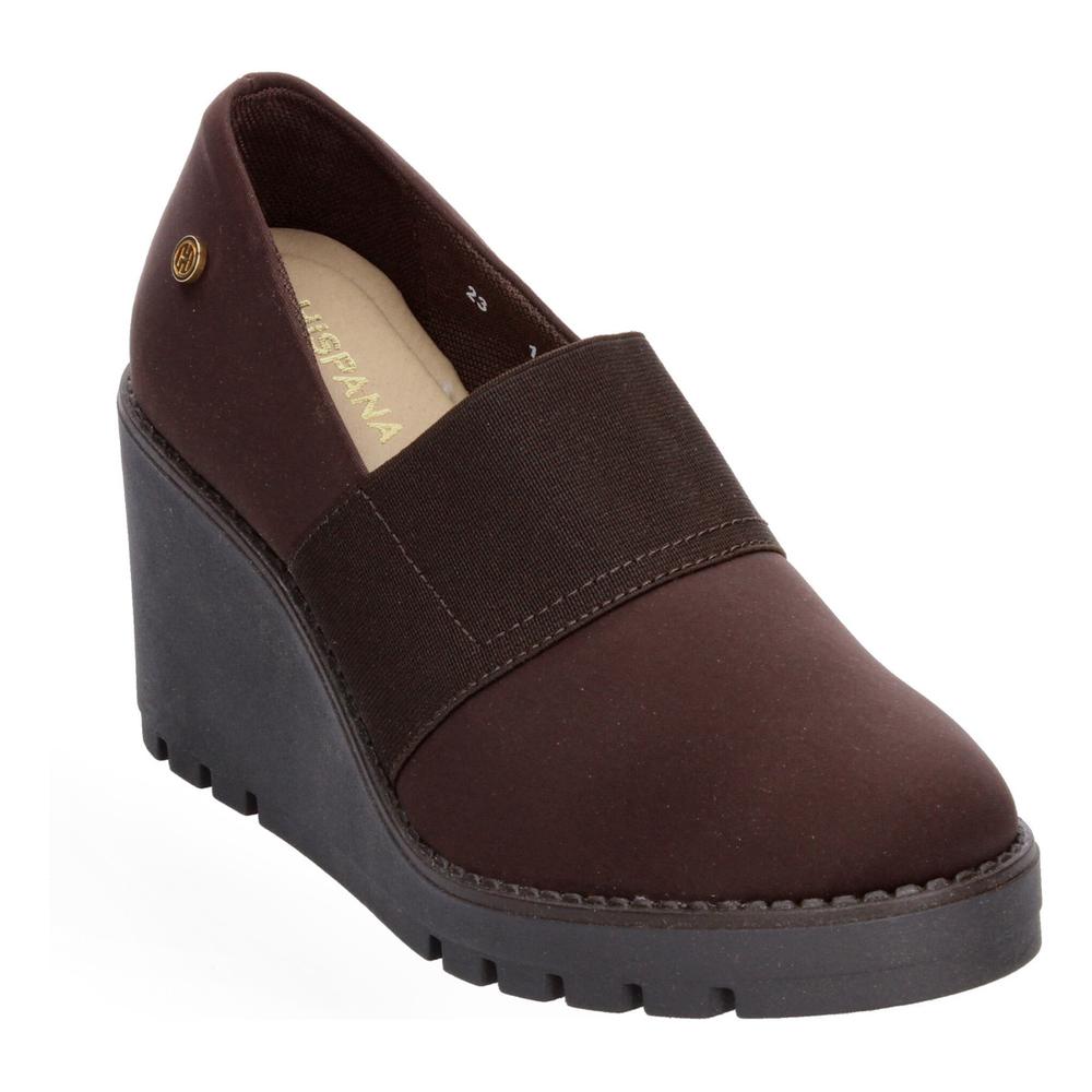 Foto 4 pulgar | Zapato Casual Hispana Cafe Para Mujer [his159] Cafe