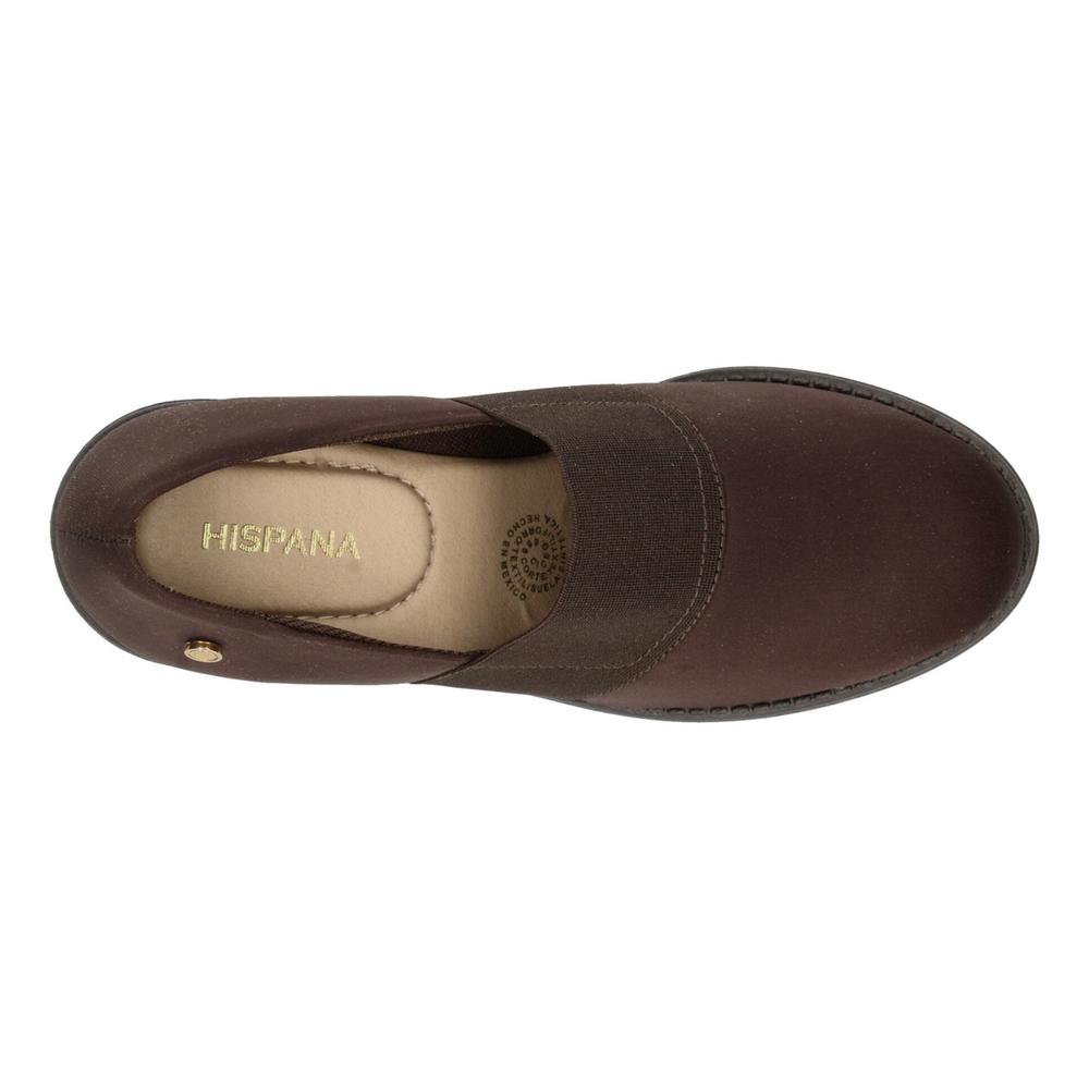 Foto 9 pulgar | Zapato Casual Hispana Cafe Para Mujer [his159] Cafe