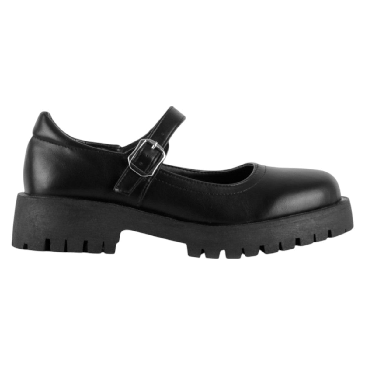 Foto 3 pulgar | Mary Jane Exterior Piel Vegana Color Negro Para Mujer De Rbcollection