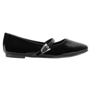 Foto 2 | Mary Jane Exterior Charol Color Negro Para Mujer De Rbcollection