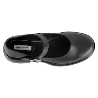 Foto 3 | Mary Jane Exterior Piel Vegana Color Negro Para Mujer De Rbcollection