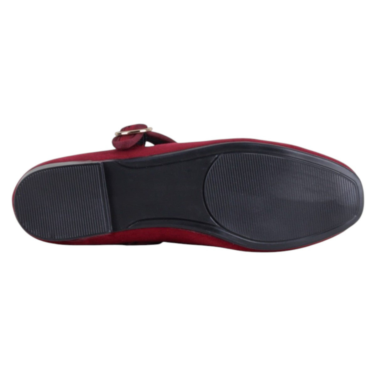 Foto 5 pulgar | Mary Jane Exterior Gamuza Color Rojo Para Mujer De Rbcollection