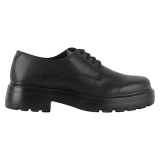 Foto 2 | Oxfords Exterior Piel Vegana Color Negro Para Mujer De Rbcollection