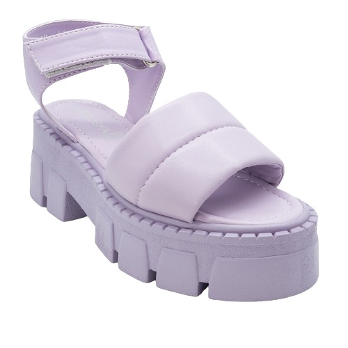 Foto 2 | Sandalia Con Plataforma Zenda Shoes Color Lila Para Mujer