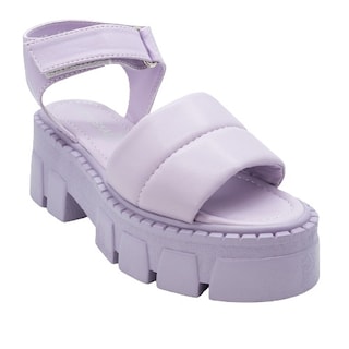 Foto 2 | Sandalia Con Plataforma Zenda Shoes Color Lila Para Mujer