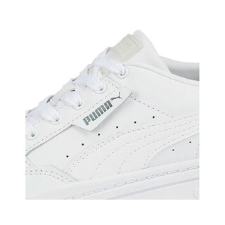 Foto 3 | Tenis Puma Mayze Stack Plataforma Blancos para Mujer