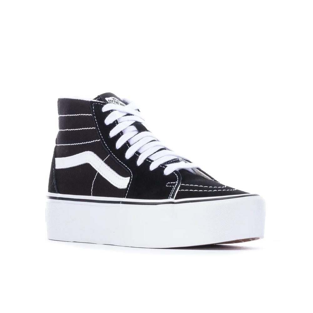 Foto 3 pulgar | Tenis Vans Sk8-hi Tapered Stackform color Negro