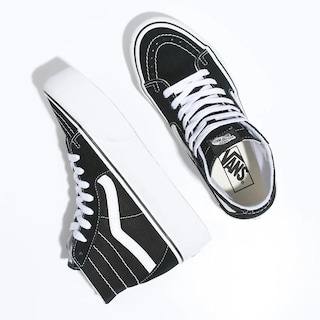 Foto 3 | Tenis Vans Sk8-hi Tapered Stackform color Negro
