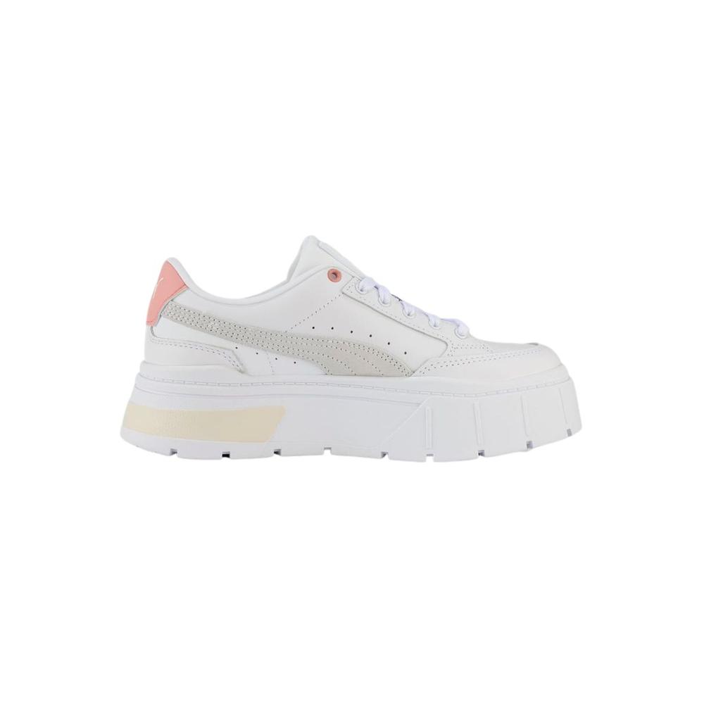 Foto 5 pulgar | Tenis Puma Mayze Stack Casual color Blanco para Mujer